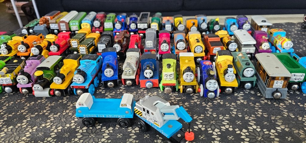 Thomas de trein Hout Ice crane, Ophalen of Verzenden, Zo goed als nieuw