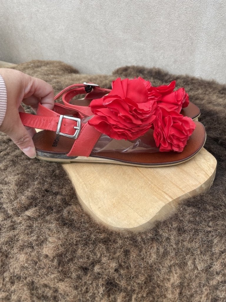 Bronx boho leren sandaaltjes, Bronx, Verzenden, Nieuw, Sandalen of Muiltjes