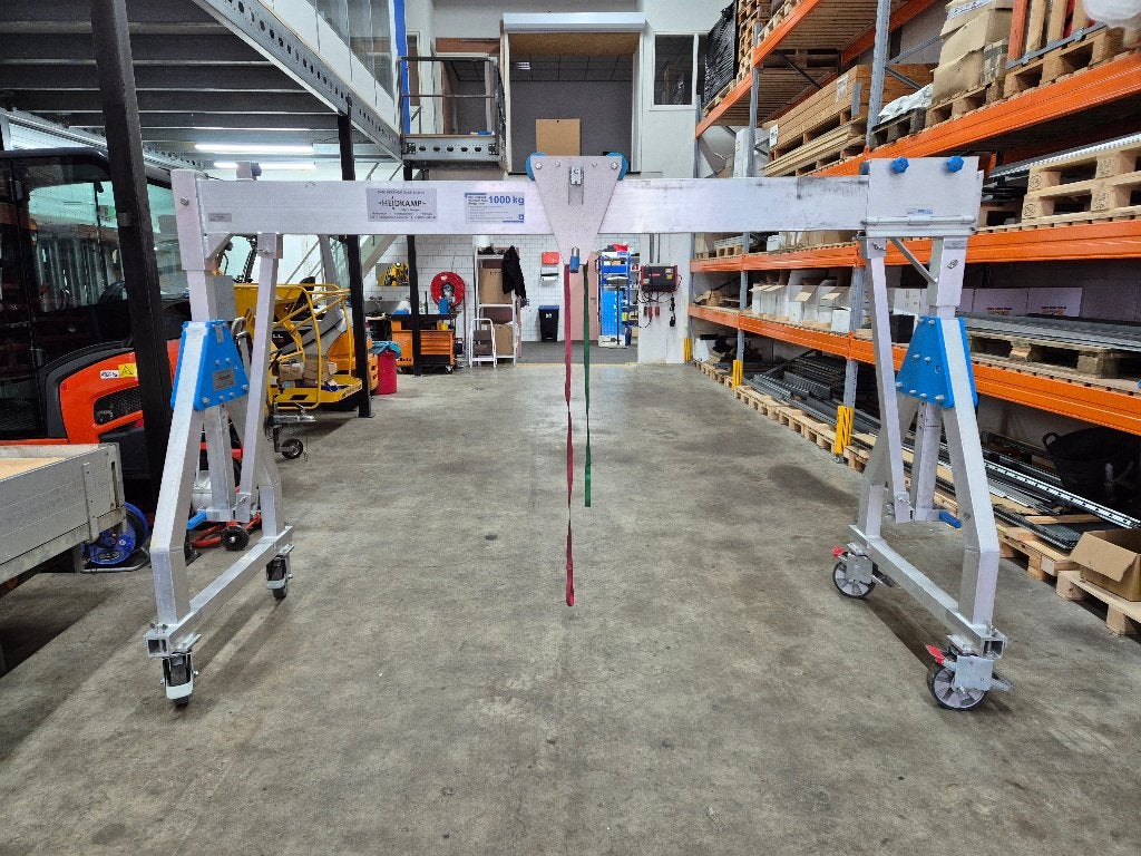 Aluminium hijsportaal, Ophalen of Verzenden, Zo goed als nieuw