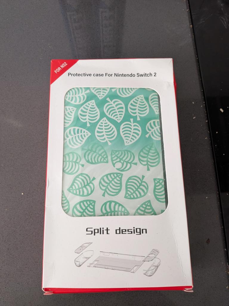 Nintendo Switch 2 protective case Animal Crossing NH, Ophalen of Verzenden, Nieuw, Overige modellen, Hoesje, Tasje of Behuizing