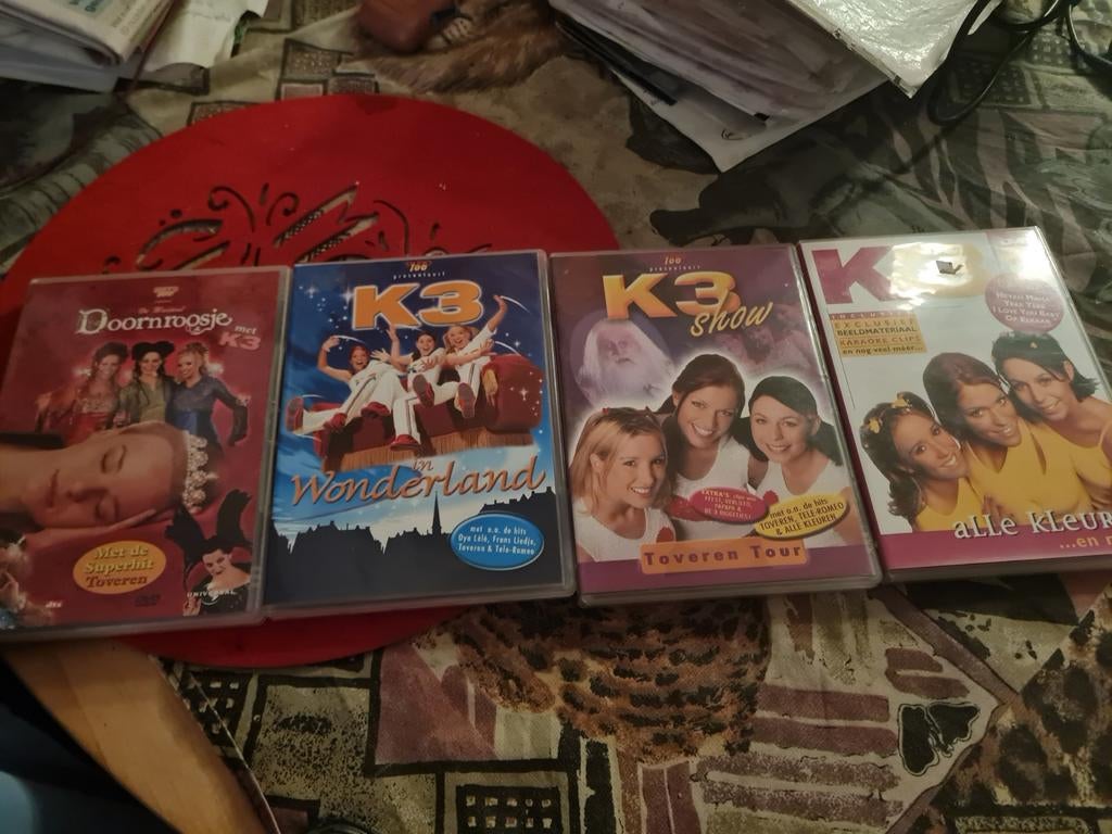 K3 DVD S, Alle leeftijden, Ophalen of Verzenden, Zo goed als nieuw, Stand-up of Theatershow