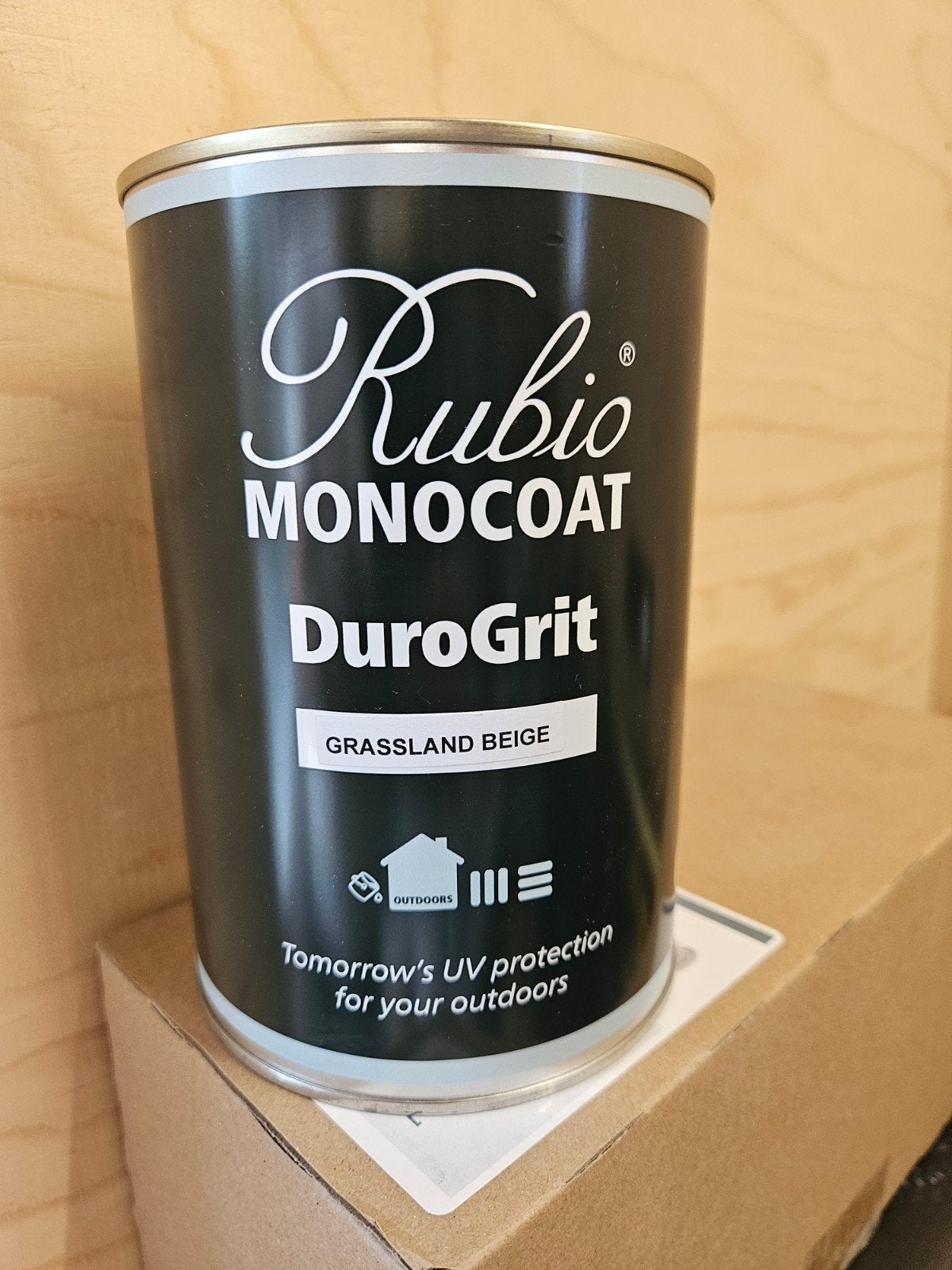 Rubio Monocoat DuroGrit Grassland Beige 1L, Beige, Nieuw, Beits, Ophalen of Verzenden