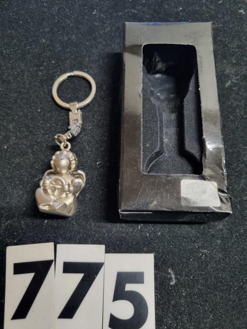 sleutelhanger met engel gilde [775], Verzamelen, Sleutelhangers, Ophalen of Verzenden, 'T Olde Gre-j, Info@toldegrej.nl, Endepoelstraat 20f Didam