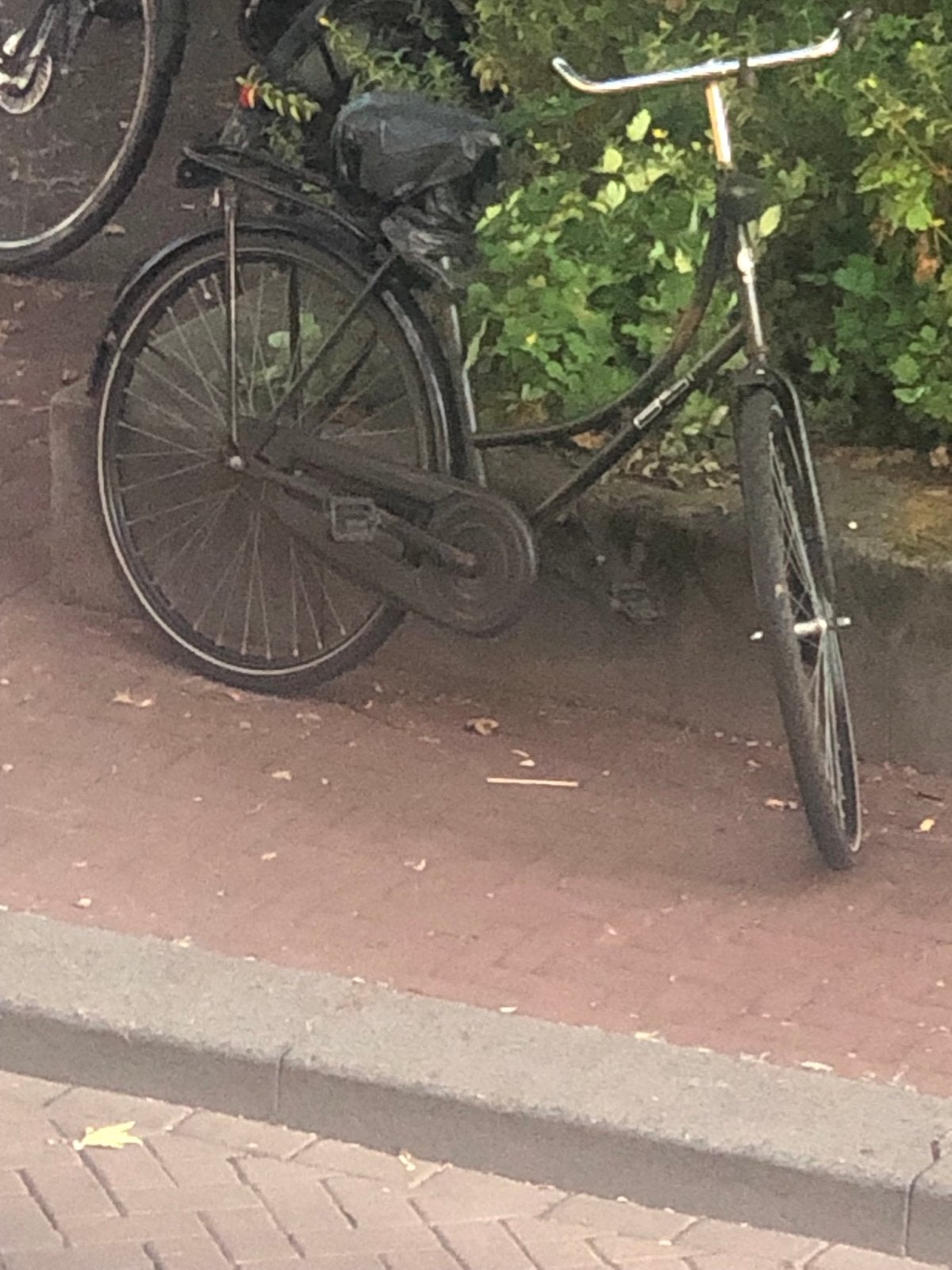 Zwarte omafiets bsp, Overige merken, Terugtraprem, Ophalen of Verzenden, 50 tot 53 cm