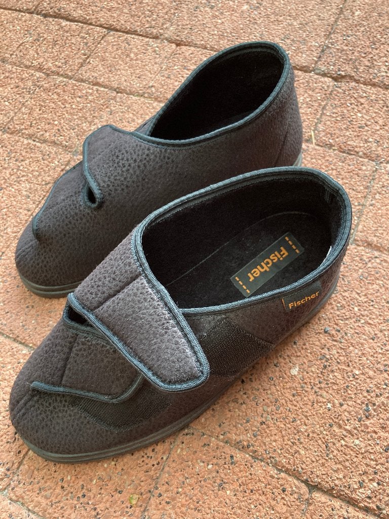 Pantoffels voor brede voet - Fischer - Maat 42 W, Overige kleuren, Ophalen of Verzenden, Pantoffels of Sloffen, Fischer
