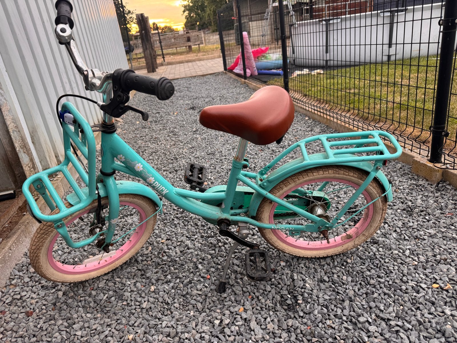 Kinderfiets 16 inch - Perfect voor 4-5 jaar, Ophalen of Verzenden, Gebruikt, Terugtraprem, 16 tot 20 inch