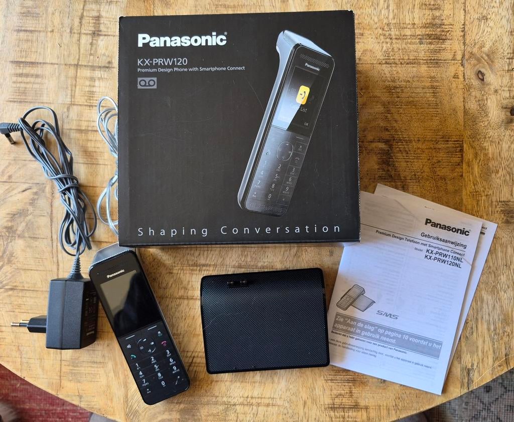 Panasonic KX-PRW120 Premium Design Telefoon, Ophalen of Verzenden, Zo goed als nieuw, 1 handset