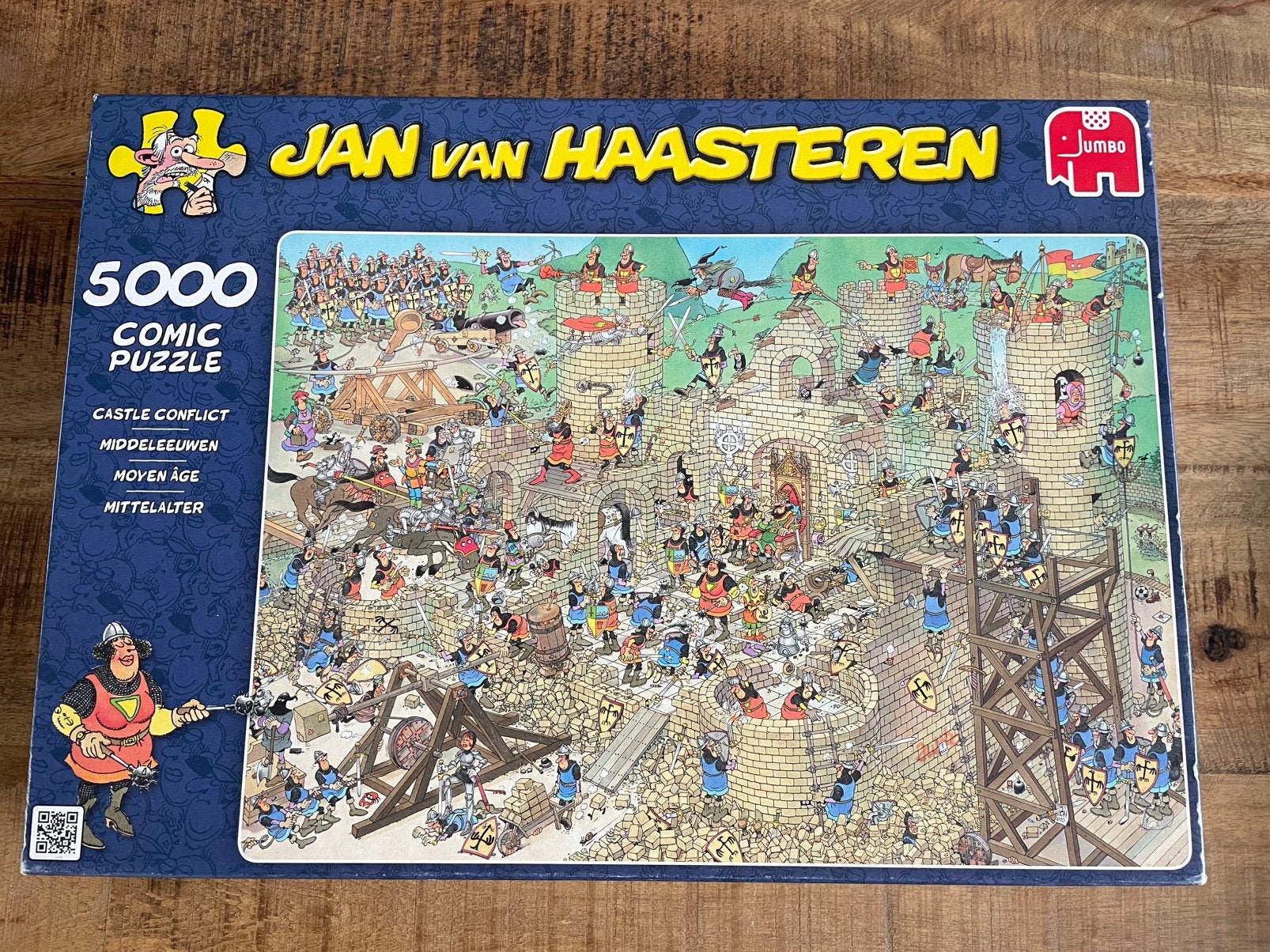 Van Haasteren puzzel 5000 stukjes, Ophalen, Meer dan 1500 stukjes, Zo goed als nieuw