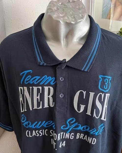 Livergy blauwe polo maat 68/70[4XL], Kleding | Heren, Ophalen of Verzenden, Nieuw, Overige maten, Blauw