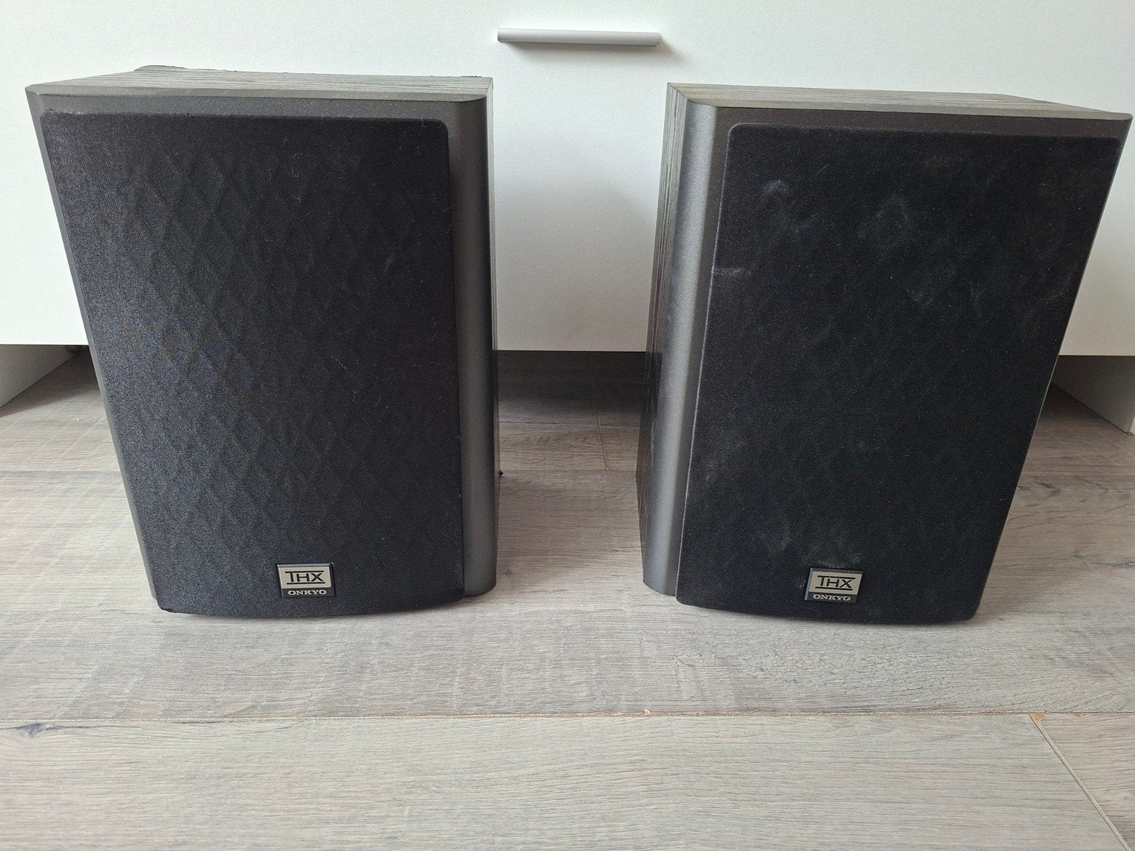 Onkyo D-045 THX Boekenplank Luidsprekers (Set van 2), Audio, Tv en Foto, Luidsprekers, Gebruikt, Ophalen of Verzenden, Geschikt voor surround/home cinema