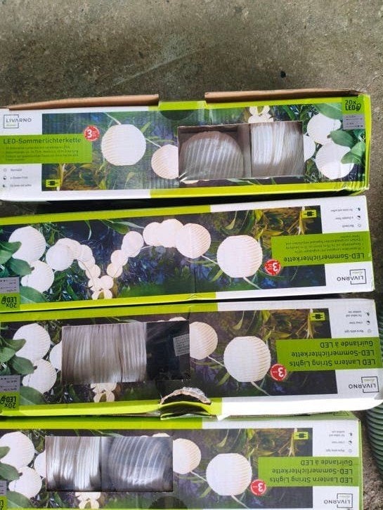 Livarno home led verlichting 10m per doos totaal 4 dozen., Kunststof, Minder dan 50 watt, Nieuw, Ophalen of Verzenden