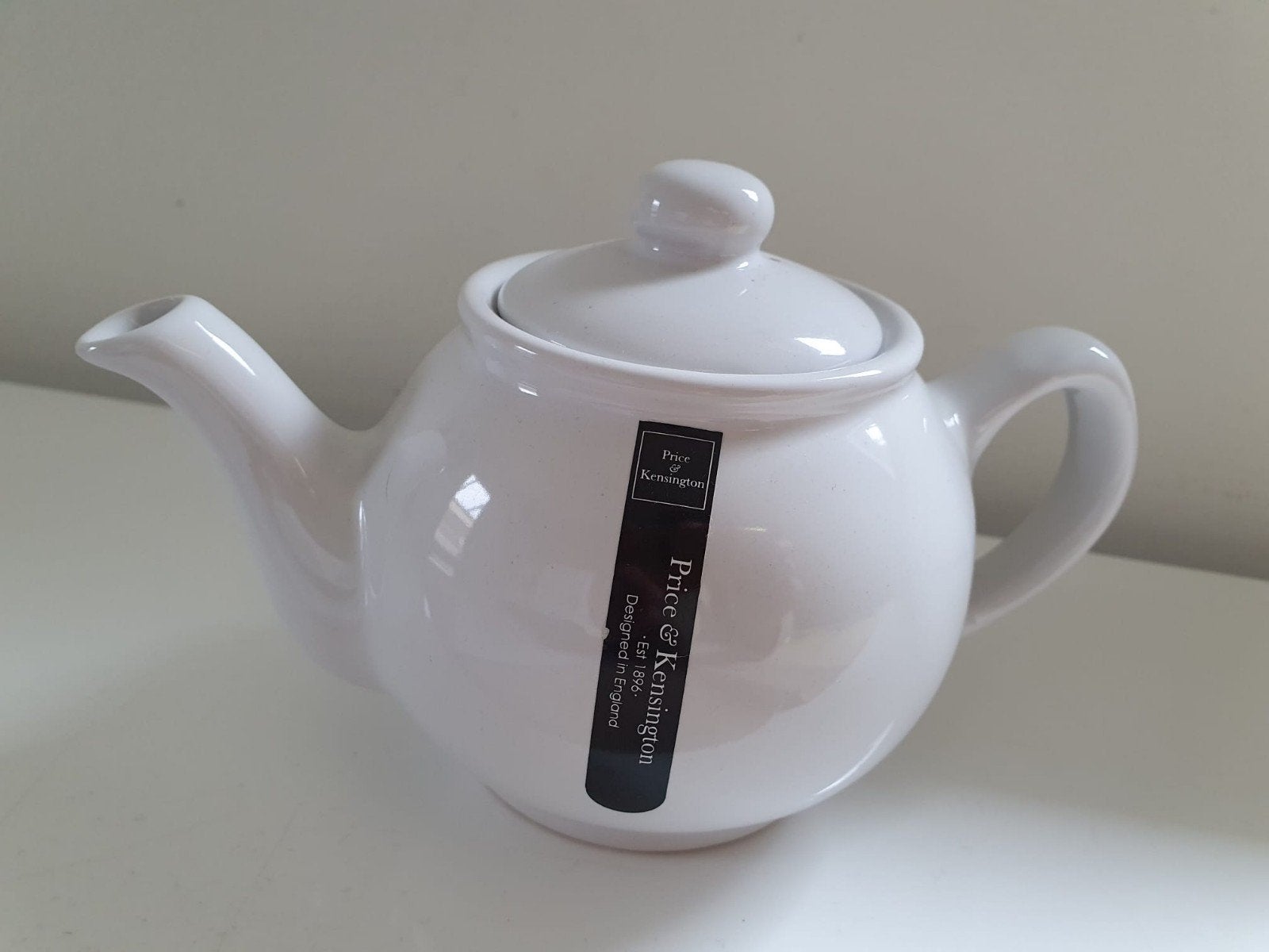 Price & Kensington theepot wit, Ophalen, Porselein, Overige stijlen, Overige typen