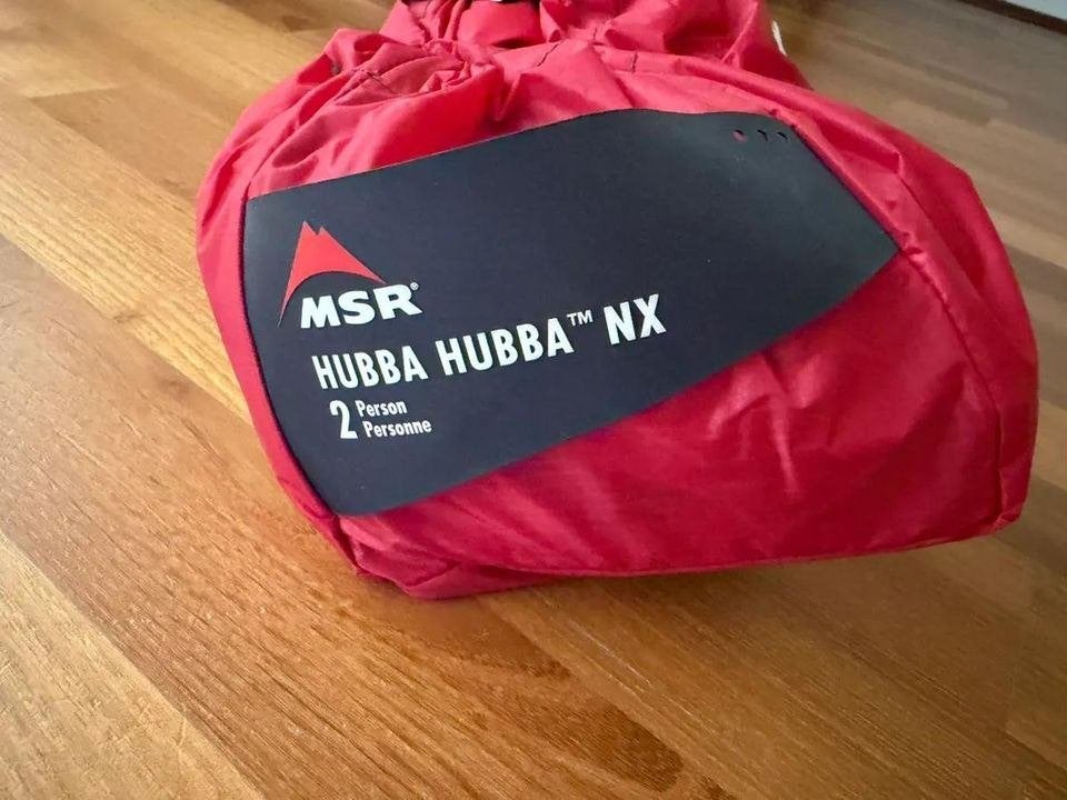 MSR Hubba Hubba NX 2P tent + Footprint, Ophalen of Verzenden, Zo goed als nieuw