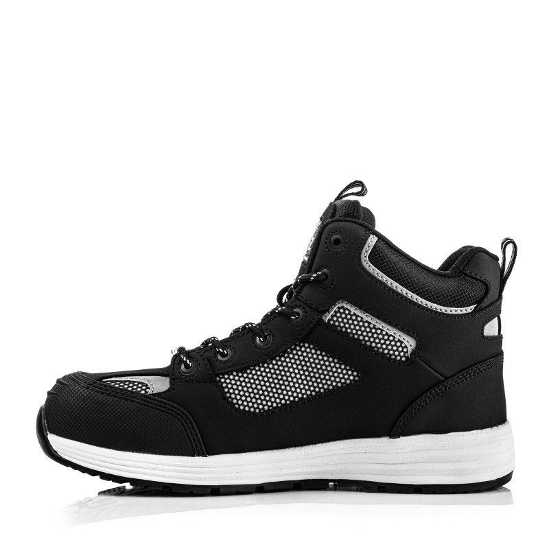 BuckBootz BAZ S1P ESD Hoge Werkschoenen Zwart – Maat 40-47, Werkschoenendeal, Marktplaats@werkschoenendeal.nl, Zwart, Buckbootz