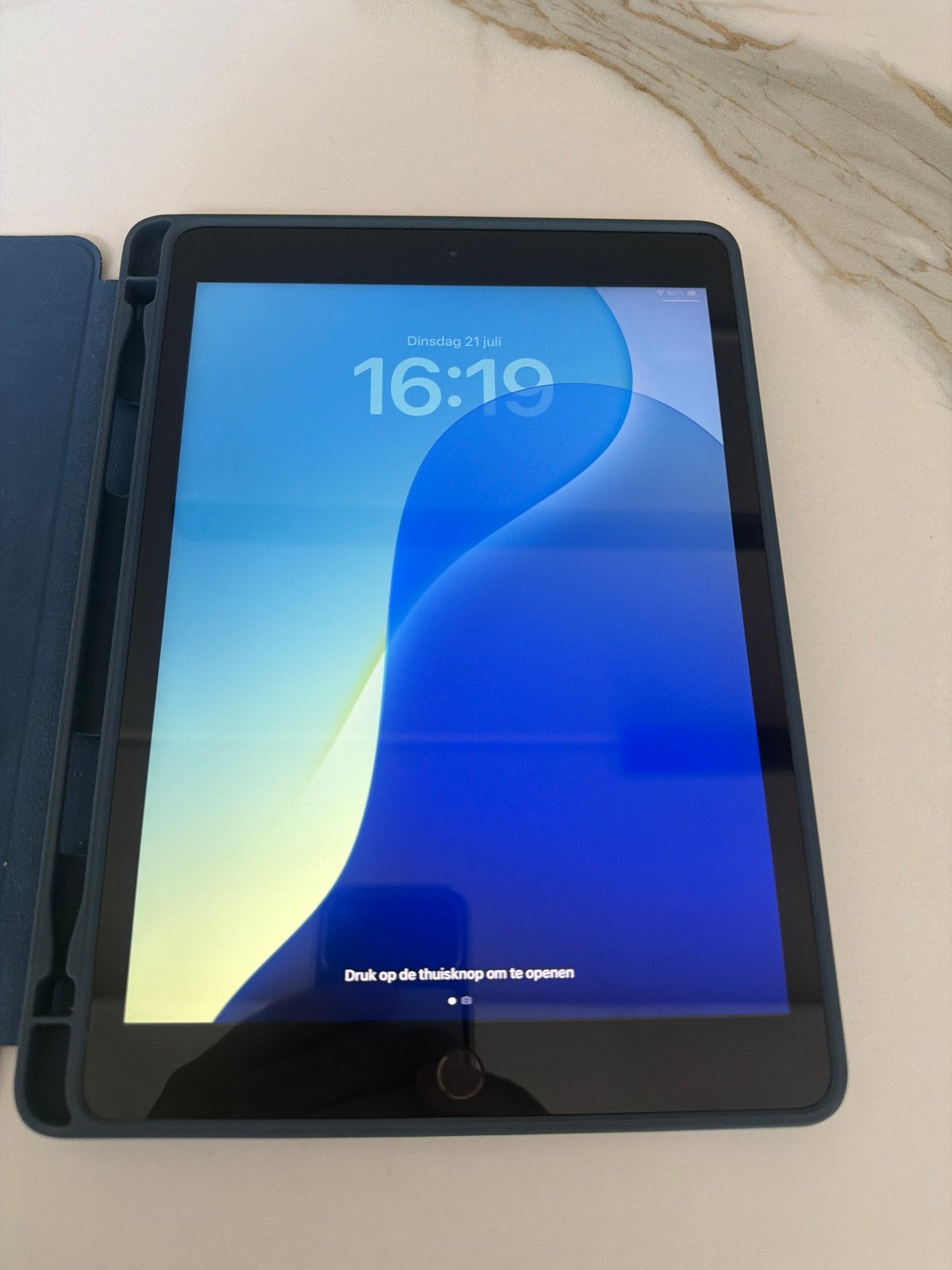 iPad 7e generatie 32GB met hoes en originele oplader, 10 inch, 32 GB, Apple iPad, Ophalen of Verzenden