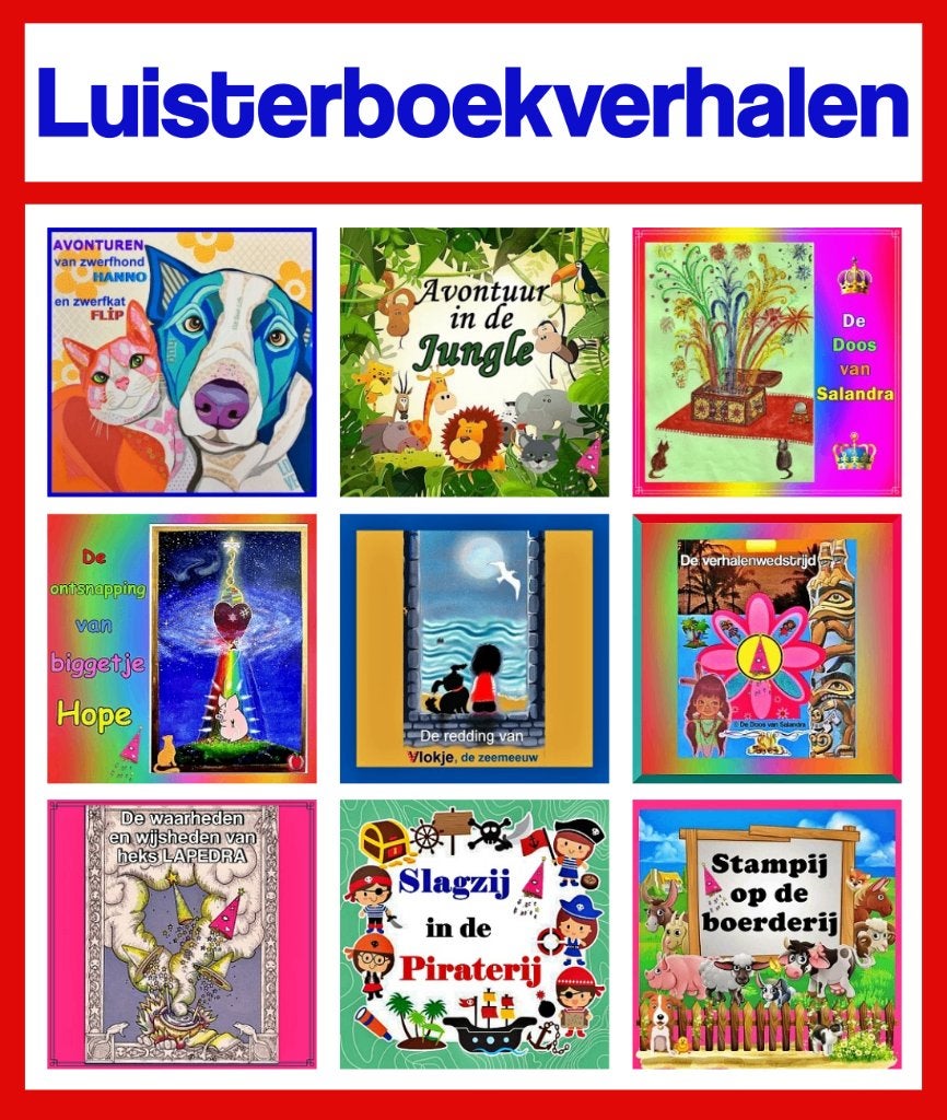 Gratis: Superleuke,mooie,grappige ontroerende luisterboeken, Ophalen, Digitaal bestand, Kind