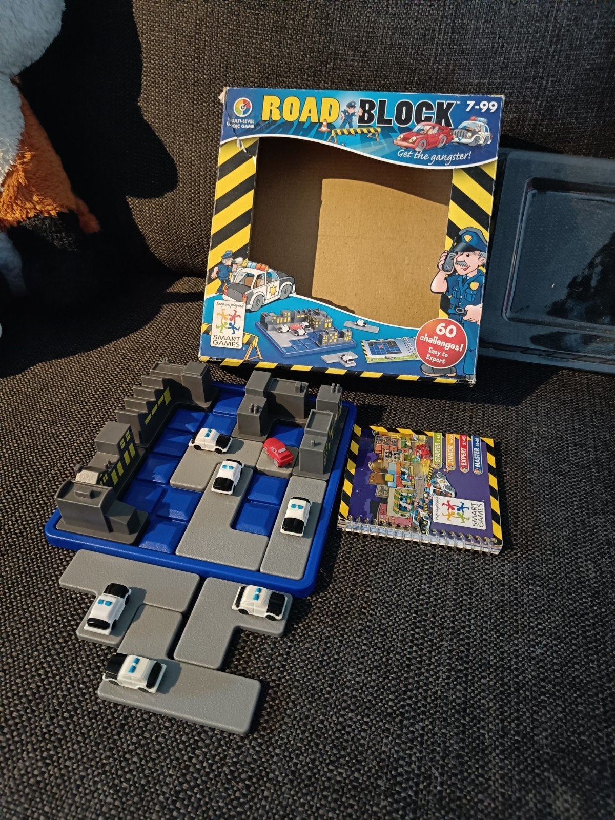 Smart Games IQ Spel - Road Block (7-99 jaar), Ophalen of Verzenden, Zo goed als nieuw, Rubik's of 3D-puzzel