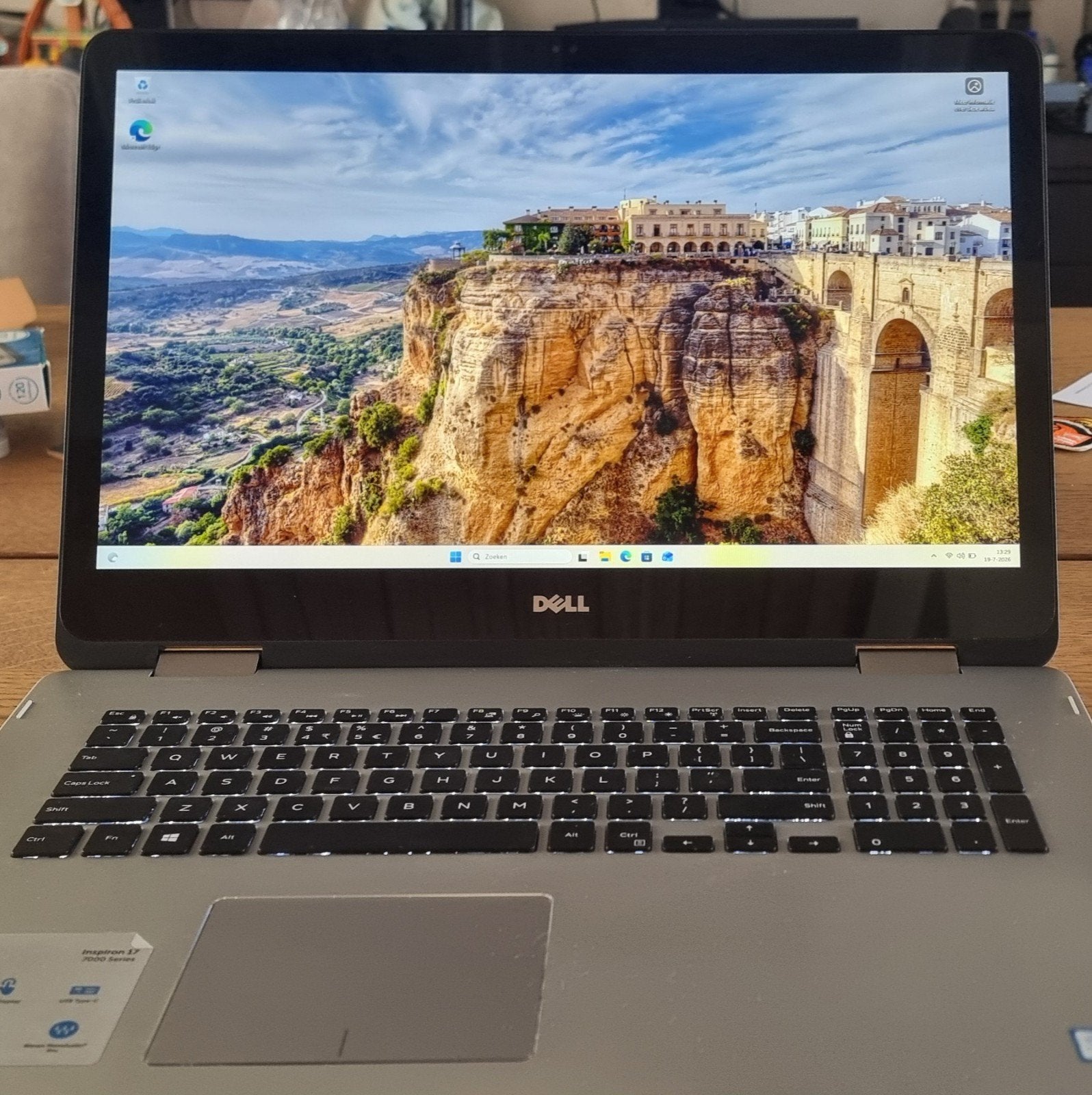Dell Inspiron 17" Touchscreen Laptop 2-in-1 | Windows 11, Computers en Software, Windows Laptops, Ophalen, 2 tot 3 Ghz, Qwerty