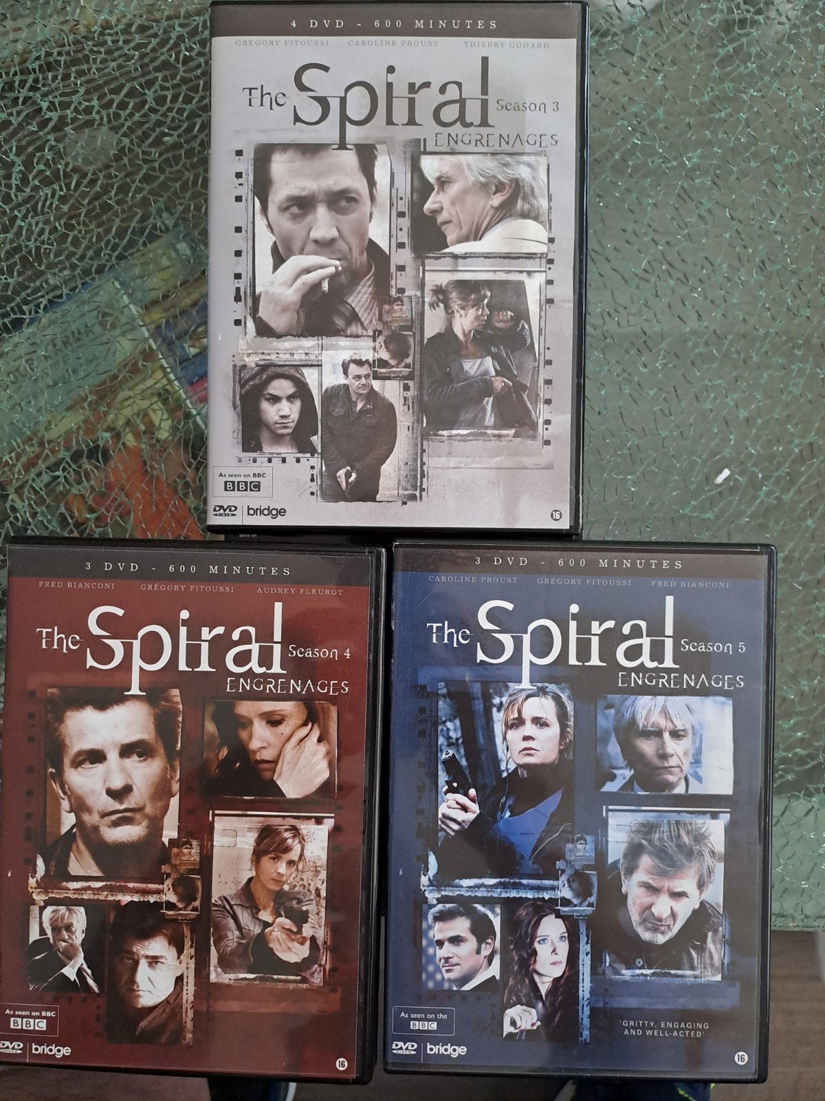 Spiral - seizoen 3,4 en 5 (dvd), Vanaf 12 jaar, Verzenden, Zo goed als nieuw