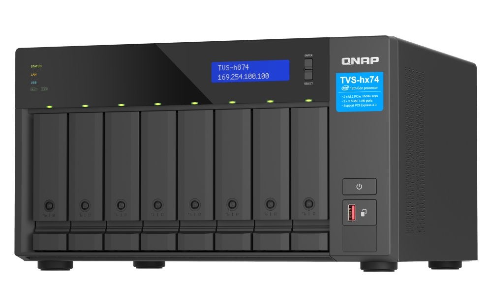 QNAP TVS-h874X, Ophalen, Zo goed als nieuw