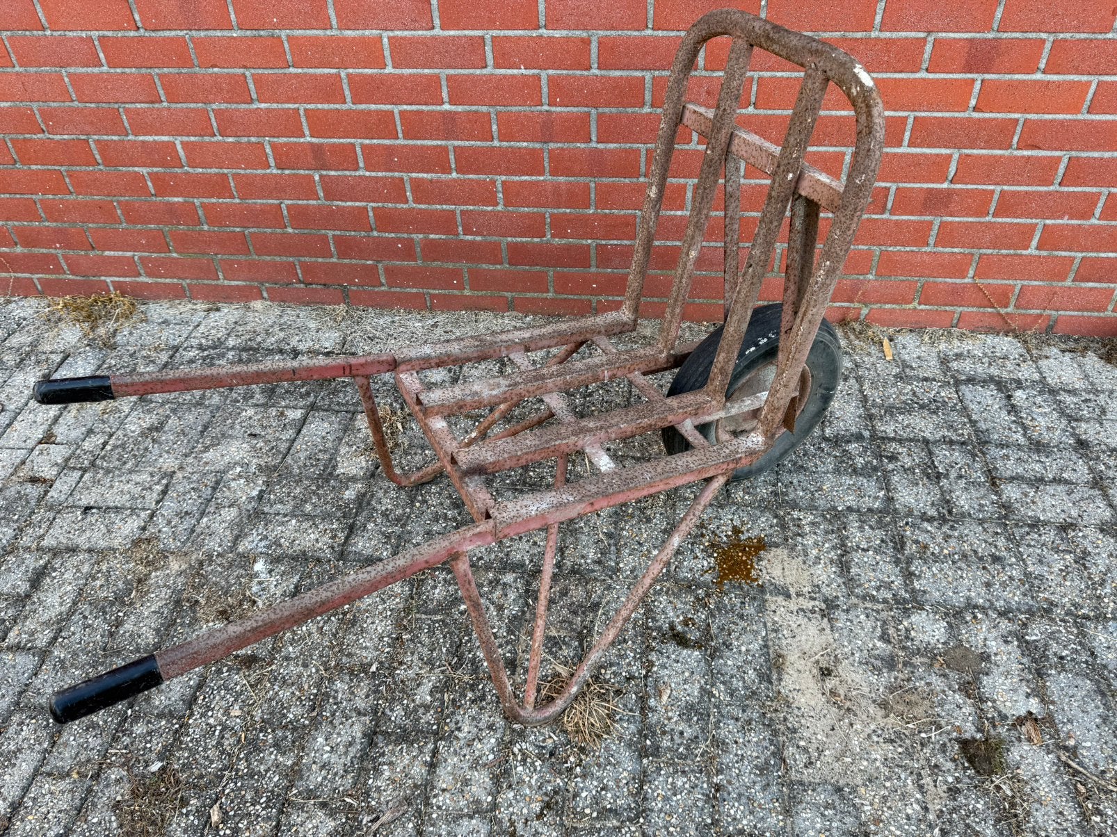 Steenkruiwagen, Doe-het-zelf en Verbouw, Transportwagens, Ophalen, Gebruikt, Transportkar