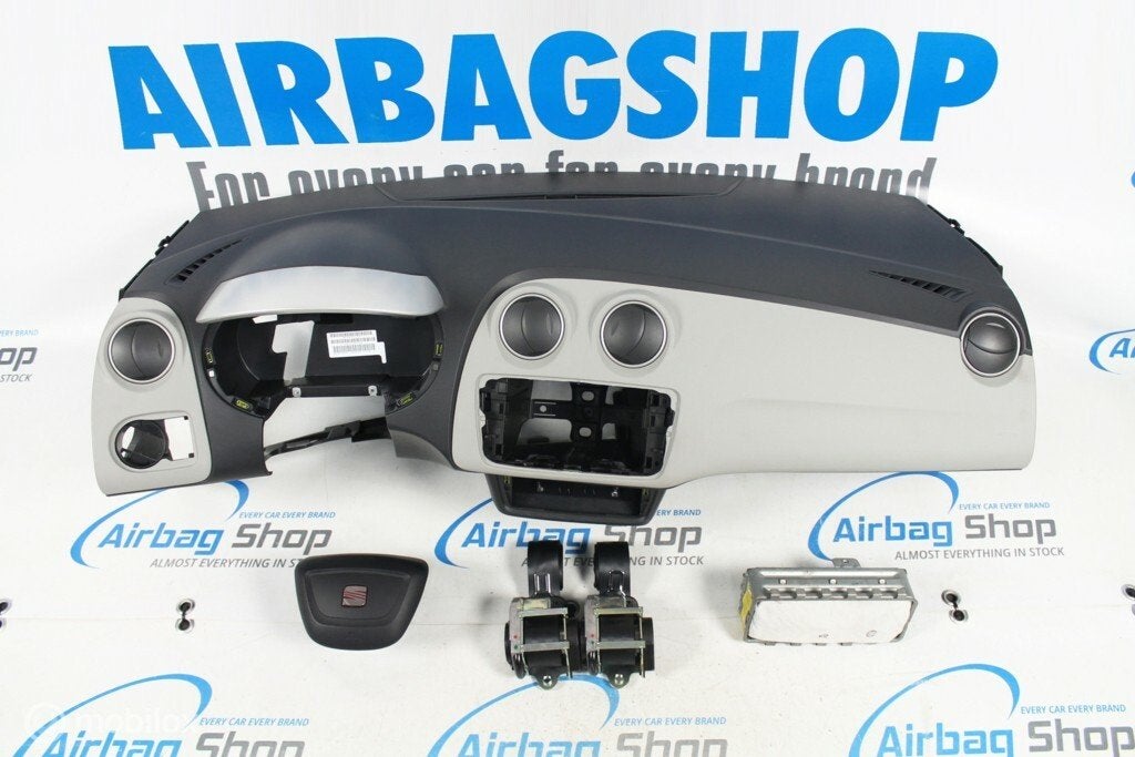 Airbag set - dashboard beige seat ibiza (6j) (2008-2015)
