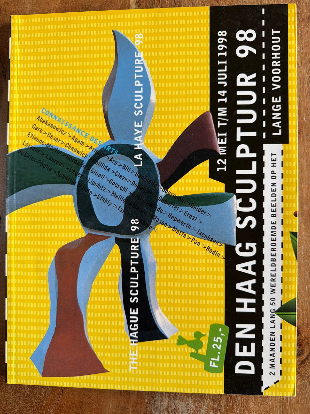 Catalogus Den Haag Sculptuur 98 - Beelden op het Lange Voorh, Ophalen of Verzenden, Zo goed als nieuw, Beeldhouwkunst