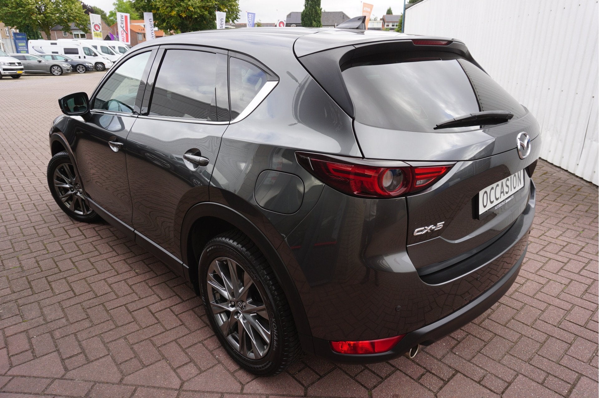 Mazda CX-5 2.0 SkyActiv-G 165 Optimum Automaat (bj 2019), 1998 cc, Gebruikt, Zwart, 4 cilinders