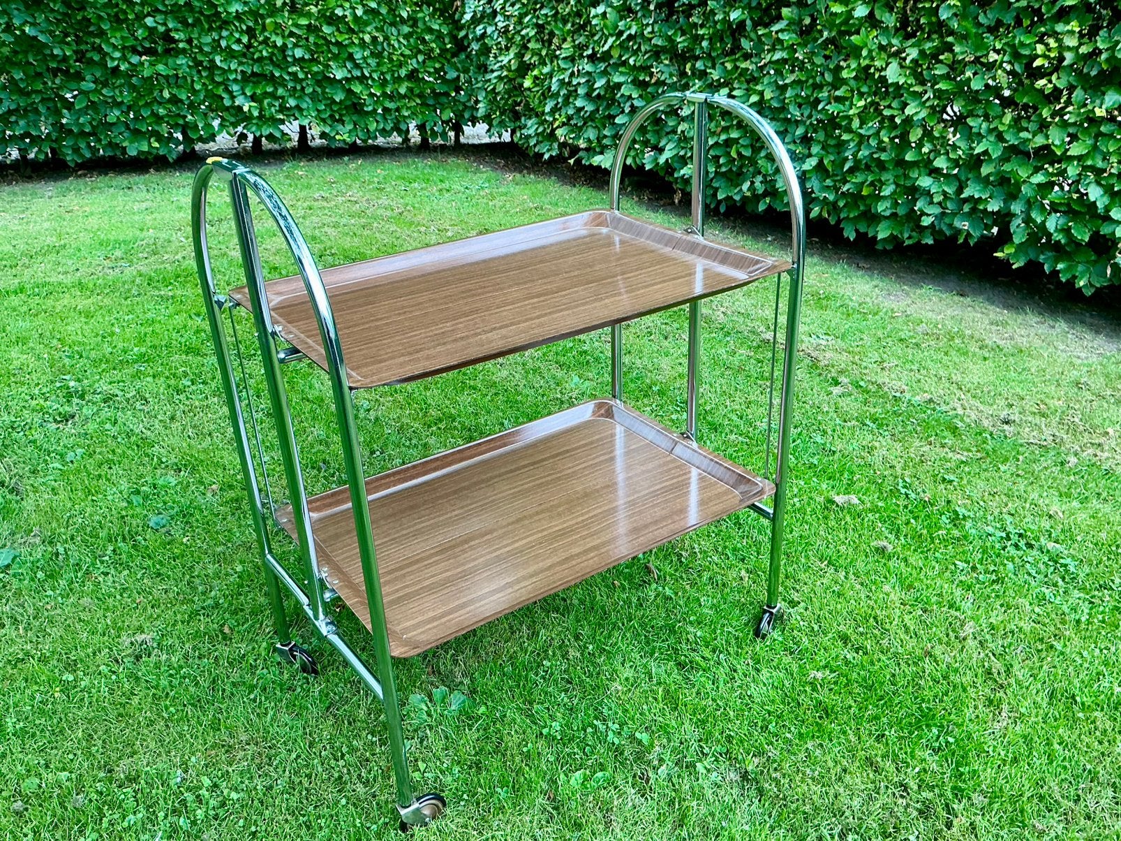 Theewagen ,vintage ,trolly ,drankenkar, Ophalen of Verzenden