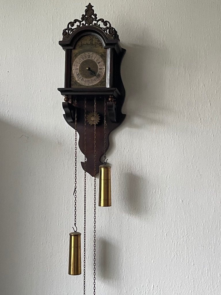 Hermle wandklok, Antiek en Kunst, Antiek | Klokken, Ophalen