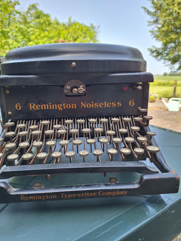 Vintage typemachine Remington, Ophalen, Gebruikt