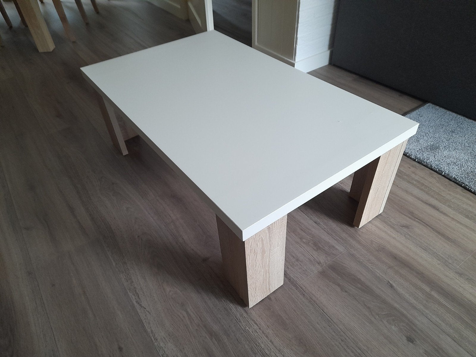 mooie salontafel, Ophalen, 100 tot 150 cm, 50 tot 100 cm, Zo goed als nieuw