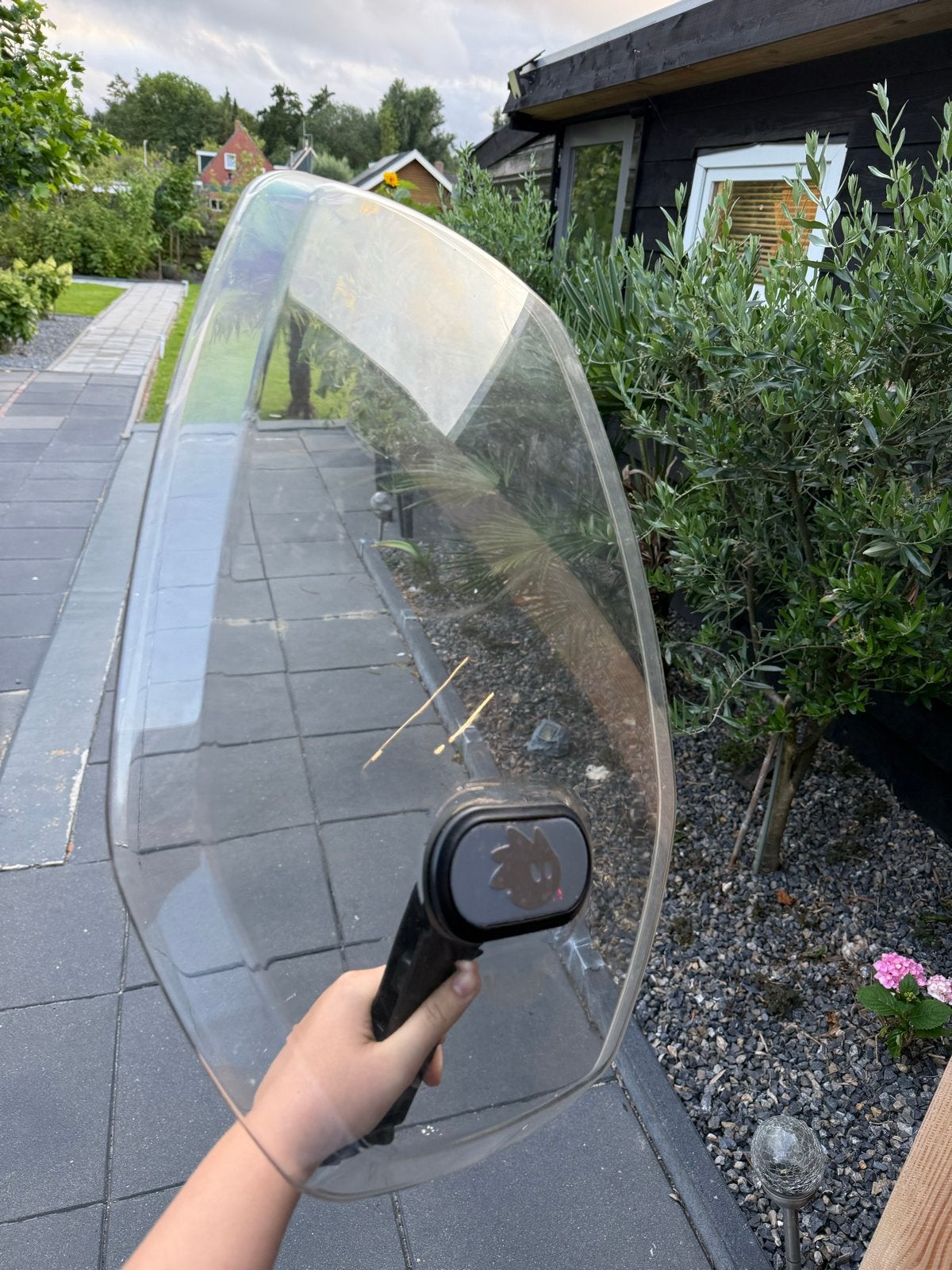 Thule Jepp Windscherm voor fietszitje, Ophalen, Gebruikt