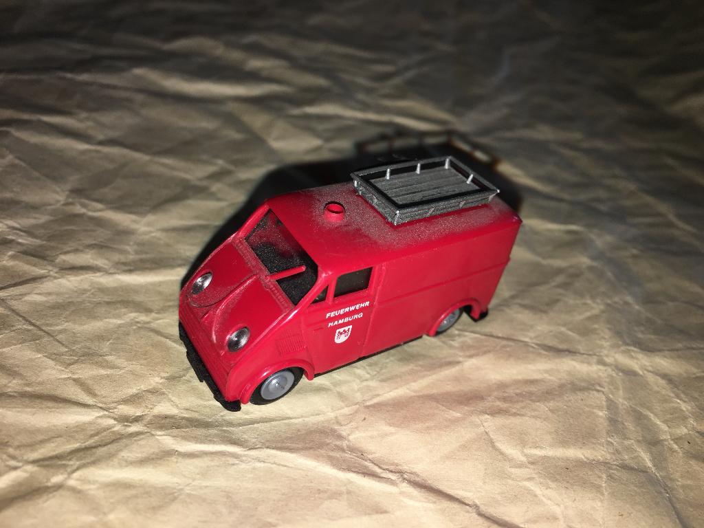 2x Auto Union DKW F89 Gemeente busje + Brandweer Hamburg, Ophalen of Verzenden, Nieuw, Bus of Vrachtwagen, Overige merken