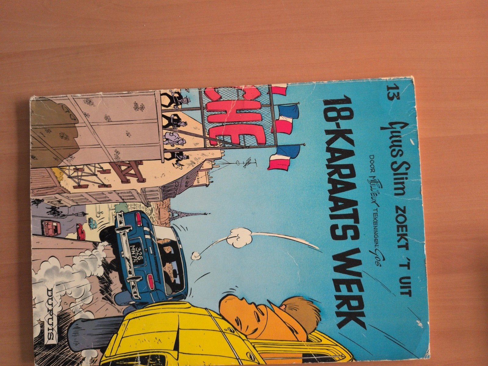 Guus Slim - 18-Karaats Werk (nr. 13), Boeken, Eén stripboek, Ophalen of Verzenden, Gelezen, M. Tillieux, Gos