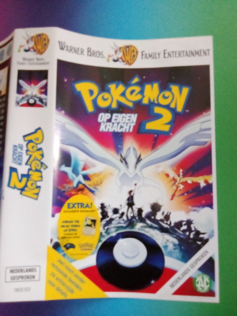 VHS - Pokemon 2: Op eigen kracht - Koopvideo, Animatie, Verzenden, Alle leeftijden, Nederlands