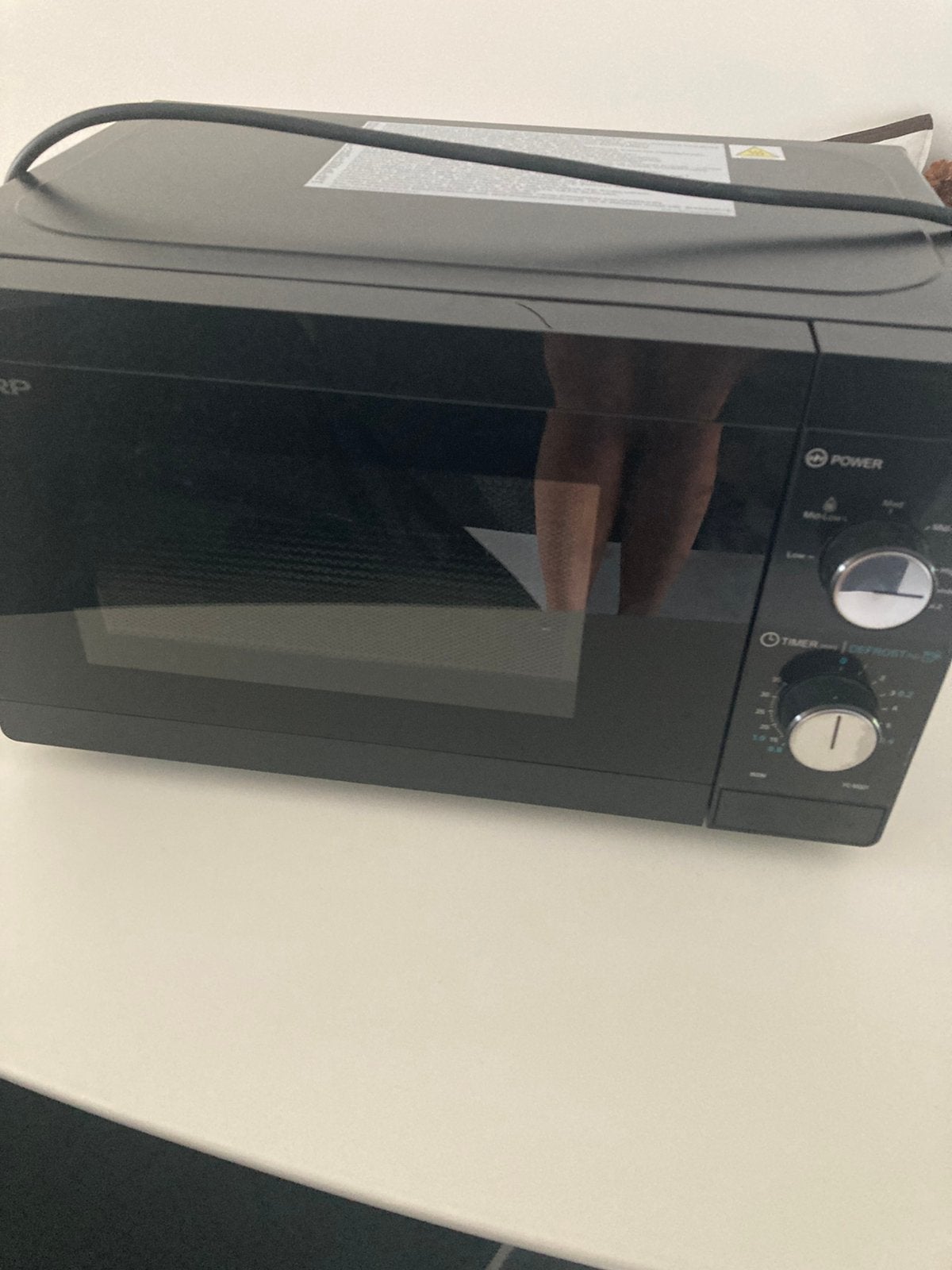 Sharp magnetron/grill, Witgoed en Apparatuur, Magnetrons, Ophalen, Zo goed als nieuw, Grill