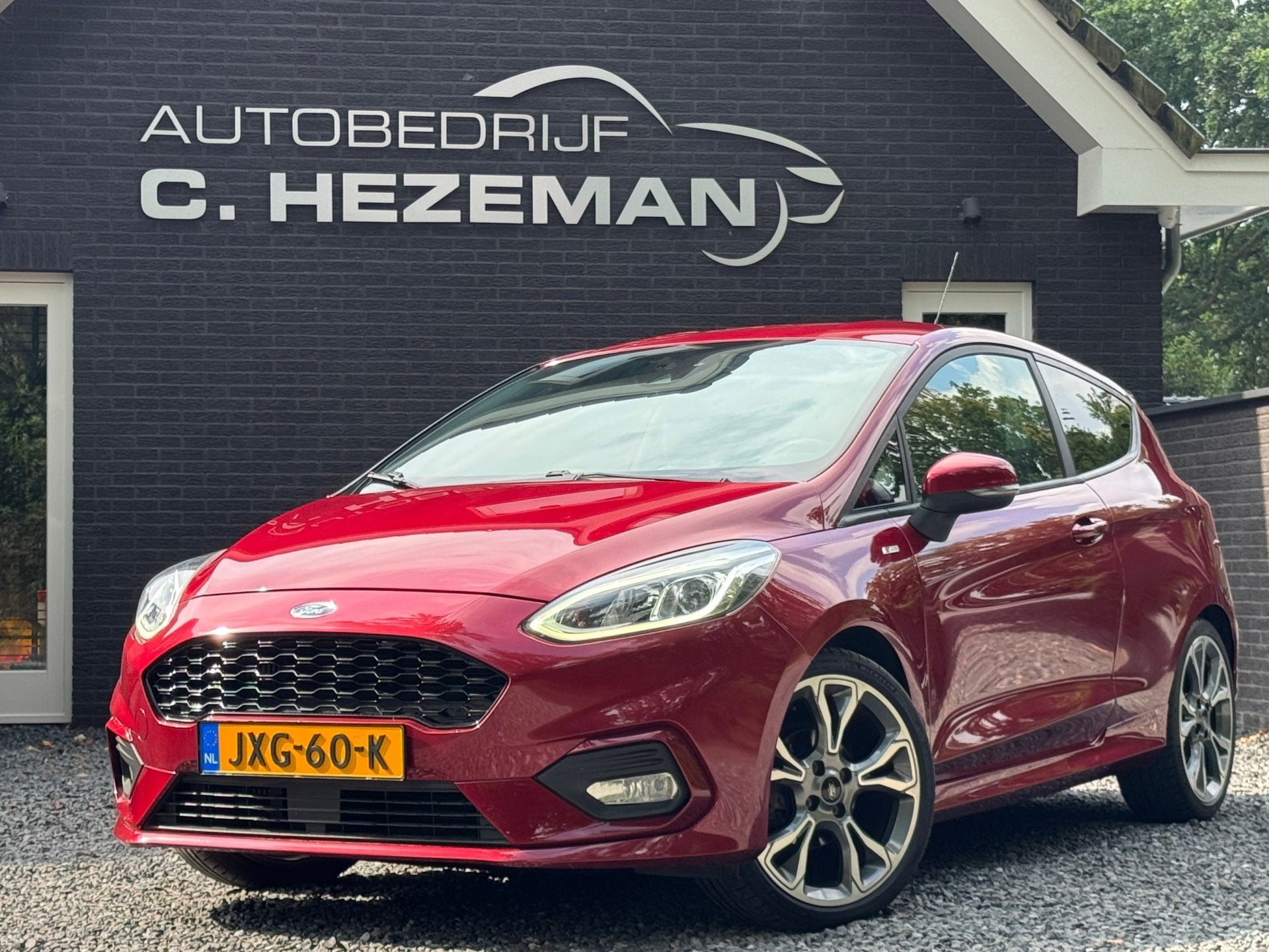 Ford Fiesta 1.0 101PK ST-Line 1e Eigenaar DealerOH FULL Led, Auto's, Voorwielaandrijving, Dealer onderhouden, Gebruikt, Zwart