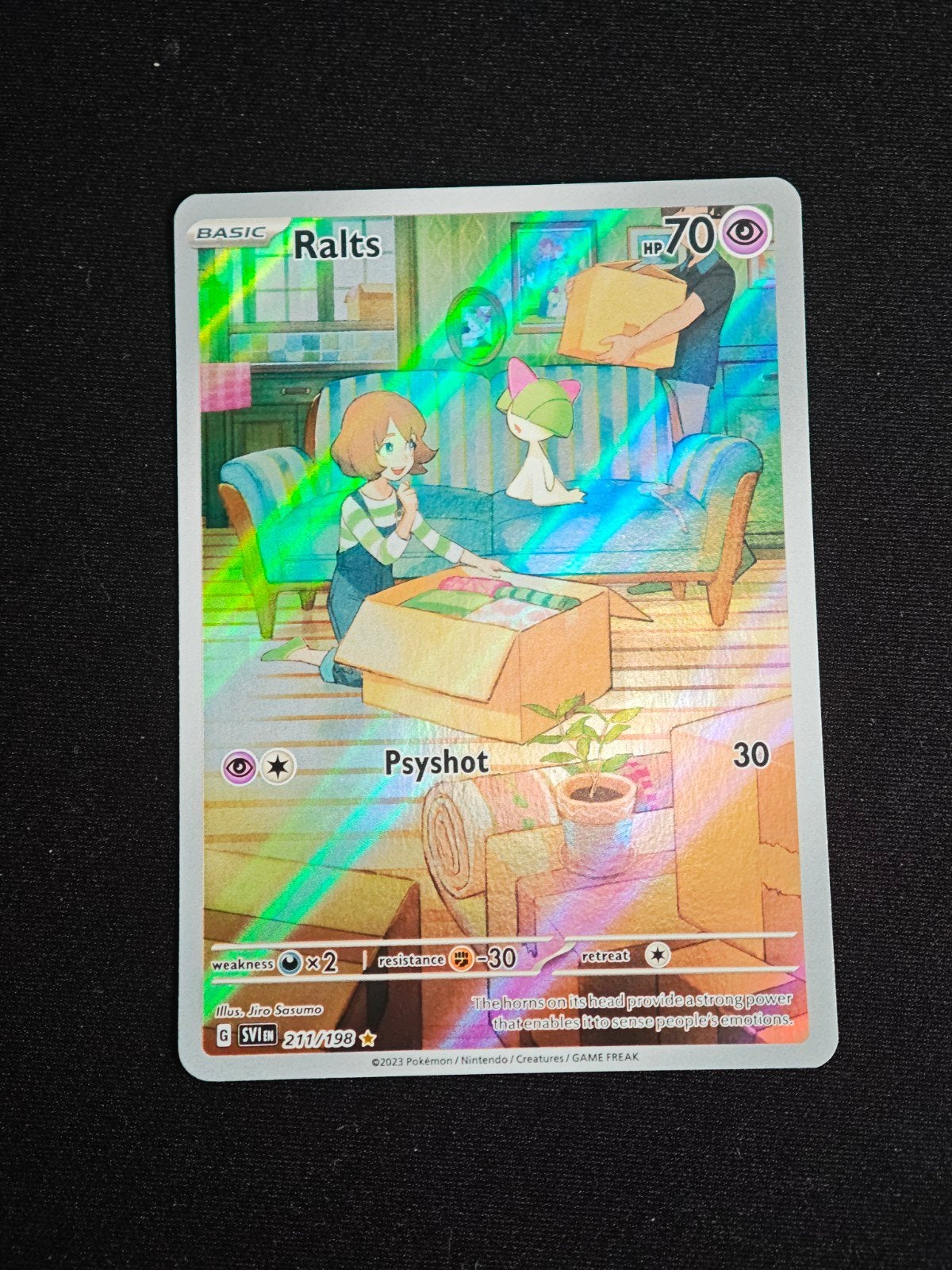Ralts 211, Hobby en Vrije tijd, Verzamelkaartspellen | Pokémon, Ophalen of Verzenden, Zo goed als nieuw, Losse kaart, Foil