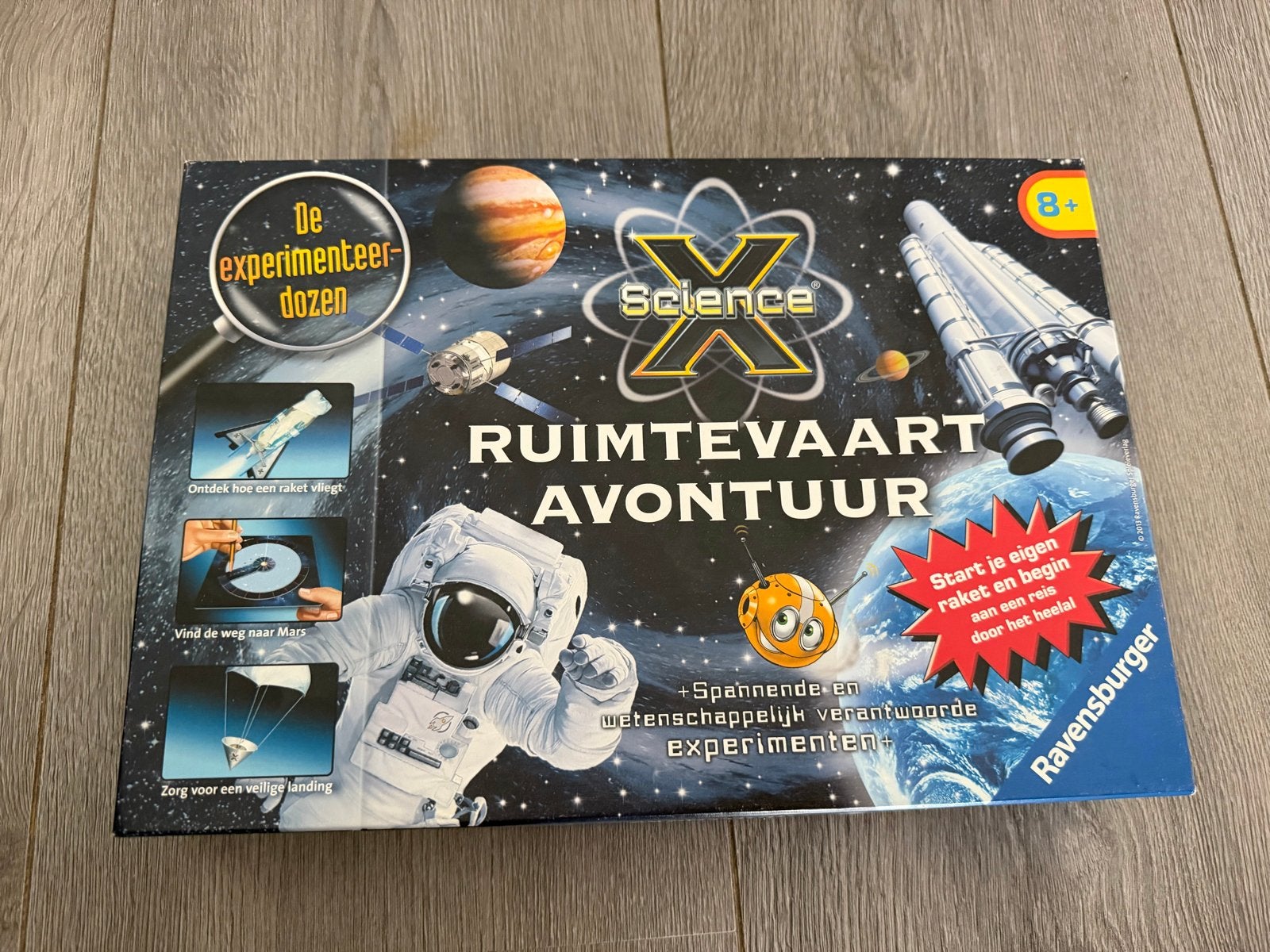 Science X Ruimtevaart Avontuur Experimenteerdoos Ravensburge, Ophalen of Verzenden, Zo goed als nieuw, Knutselen