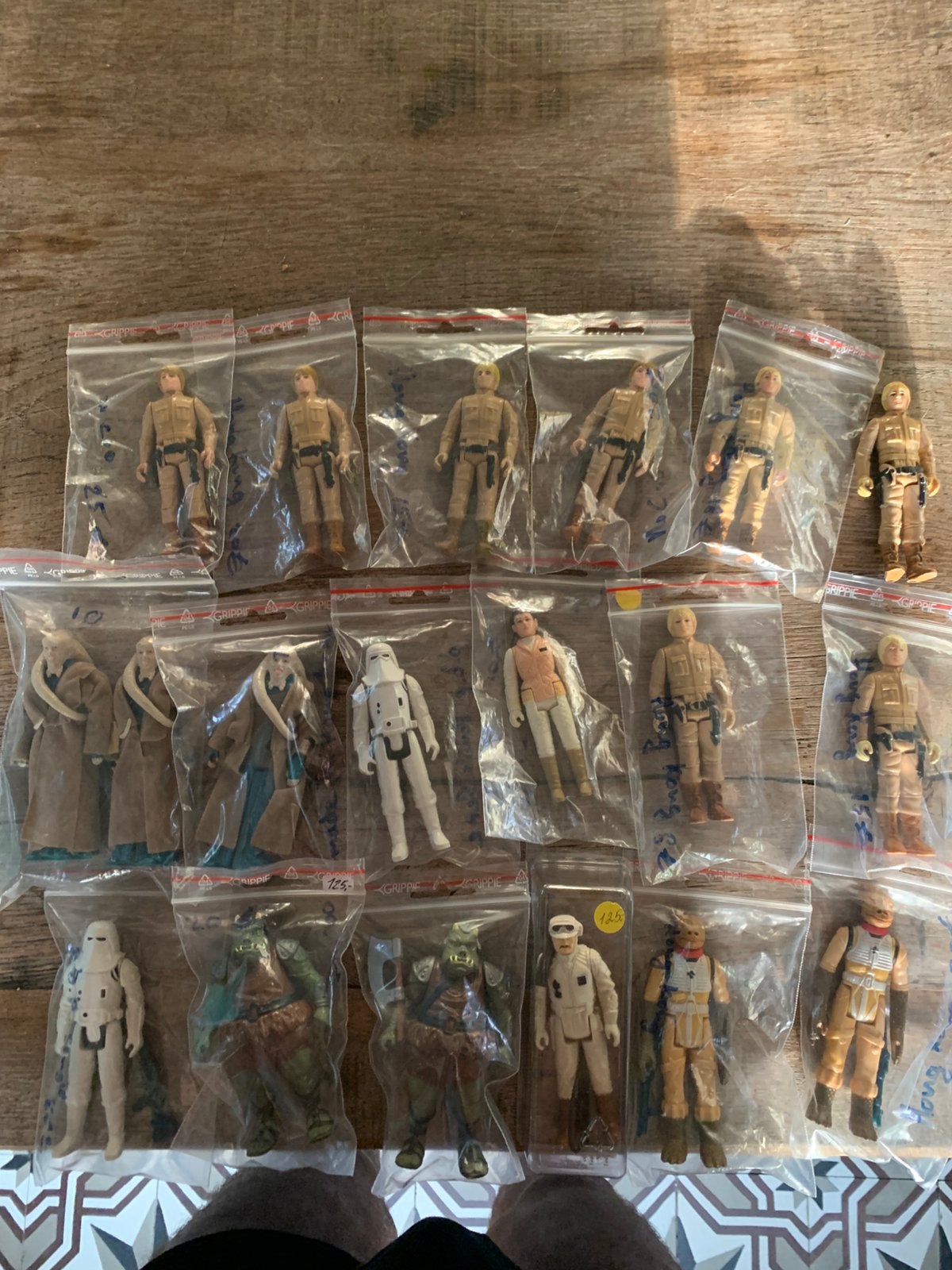 Vintage star wars figuren in goede staat., Verzamelen, Star Wars, Ophalen of Verzenden, Zo goed als nieuw, Actiefiguurtje