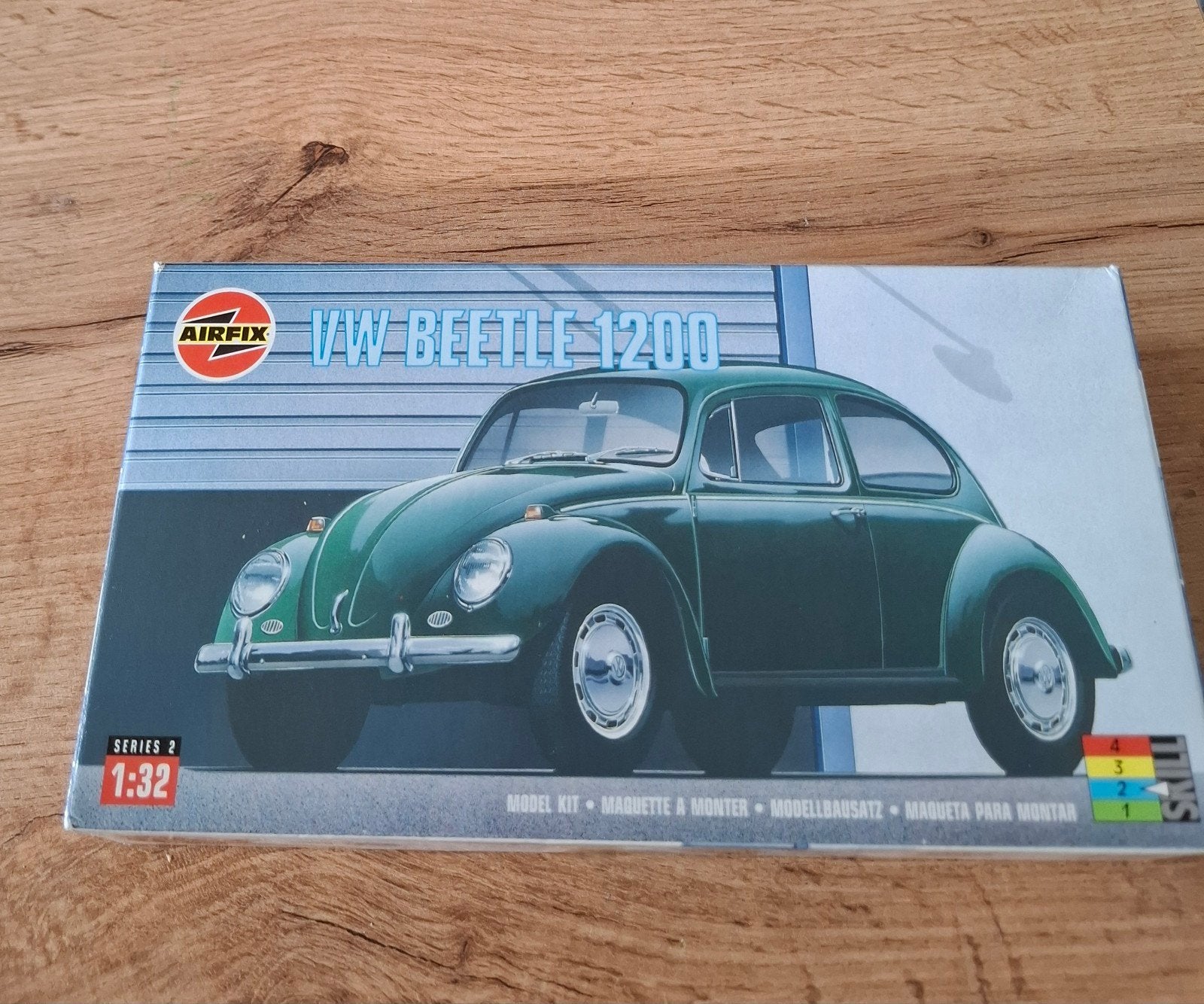 Vintage Airfix VW Kever 1200 Modelbouwkit Schaal 1:32, Ophalen of Verzenden, 1:32 tot 1:50, Auto, Airfix