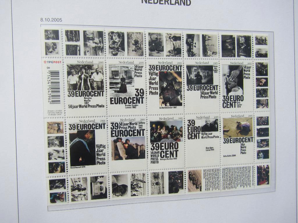 Vel 50 Jaar World Press Photo, 2005, postfris, Verzenden, Na 1940, Postfris