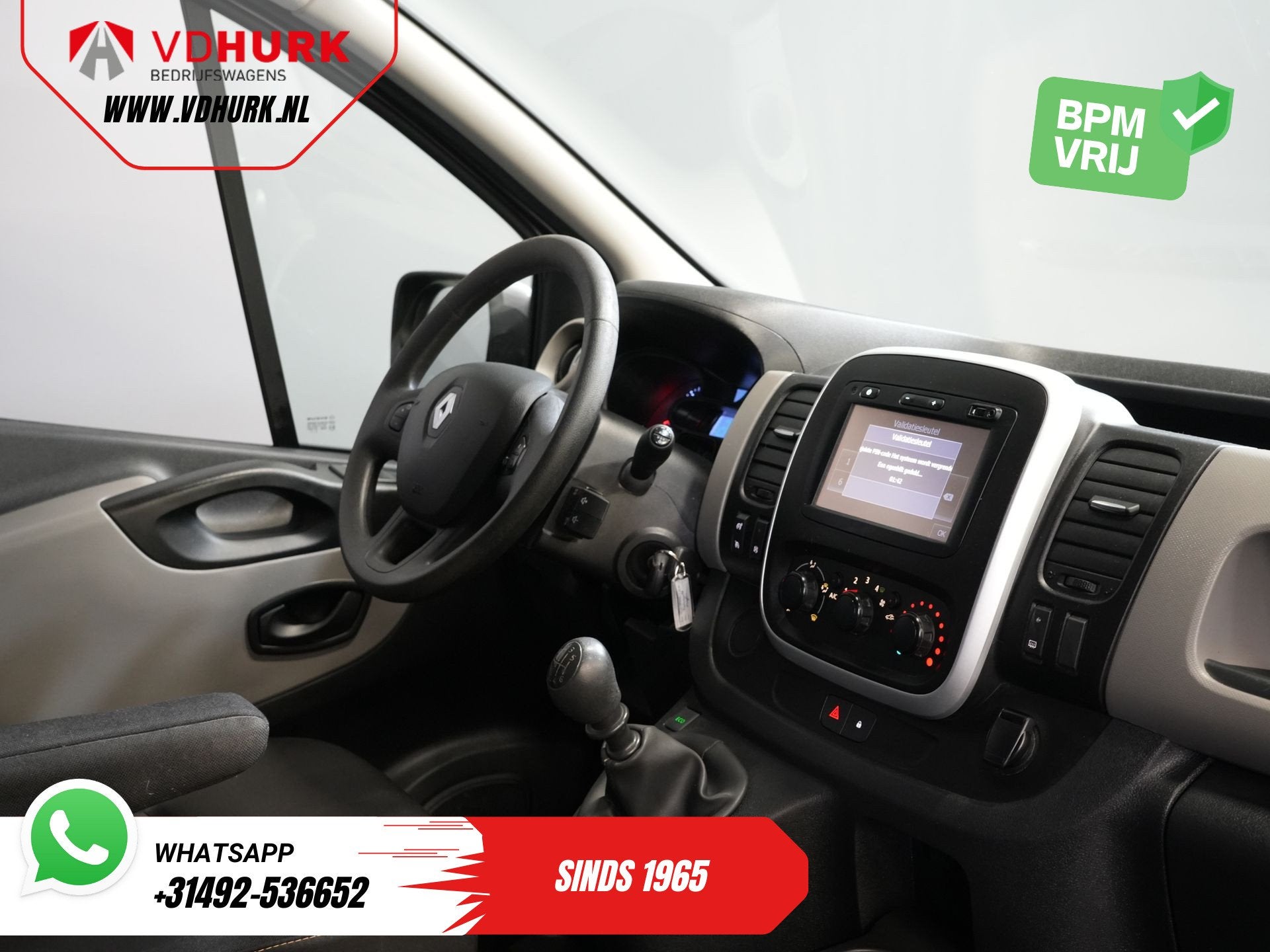 Renault Trafic 1.6 dCi 125 pk L2 Cruise/ PDC/ Navi/ LMV/ Air, Voorwielaandrijving, Stof, Gebruikt, Euro 6