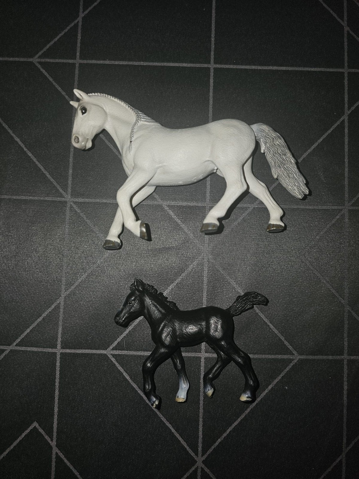 Schleich lipizanner merrie met veulen, Ophalen of Verzenden, Zo goed als nieuw, Paard, Beeldje of Figuurtje
