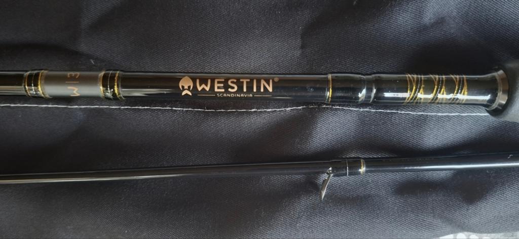Westin W3 t&c 4-14gram 7,1ft, Watersport en Boten, Hengelsport | Roofvissen, Ophalen, Zo goed als nieuw, Werphengel
