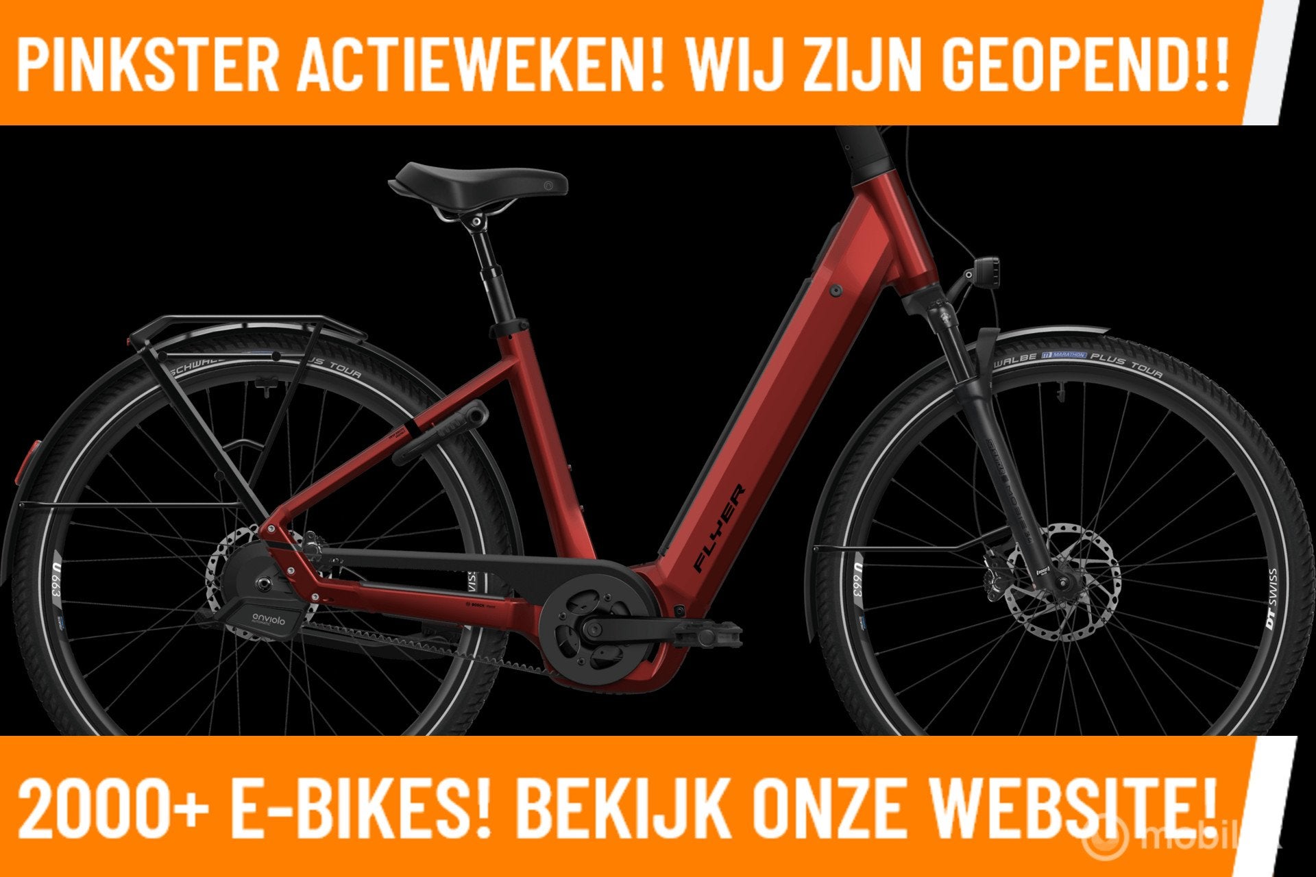 Flyer G2 Gotour 7.23 - 6000,- nu 4499,- BOSCH CX Middenmotor, 56 cm of meer, Nieuw, Overige merken
