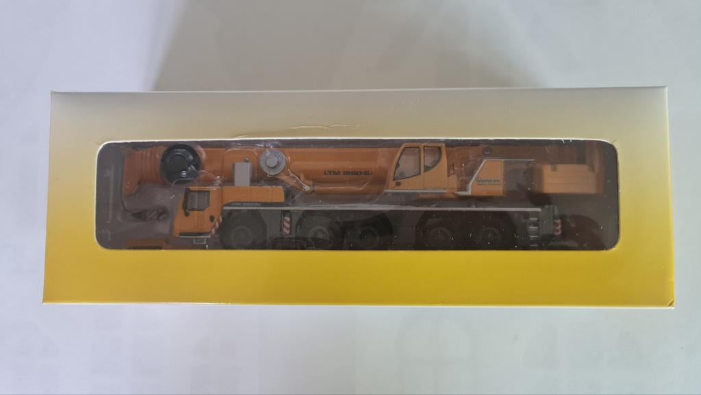 IMC 31-0003 LIEBHERR LTM 1250-5.1 Bauma 2016, Hobby en Vrije tijd, Modelauto's | 1:87, Zo goed als nieuw, Hijskraan, Tractor of Landbouw