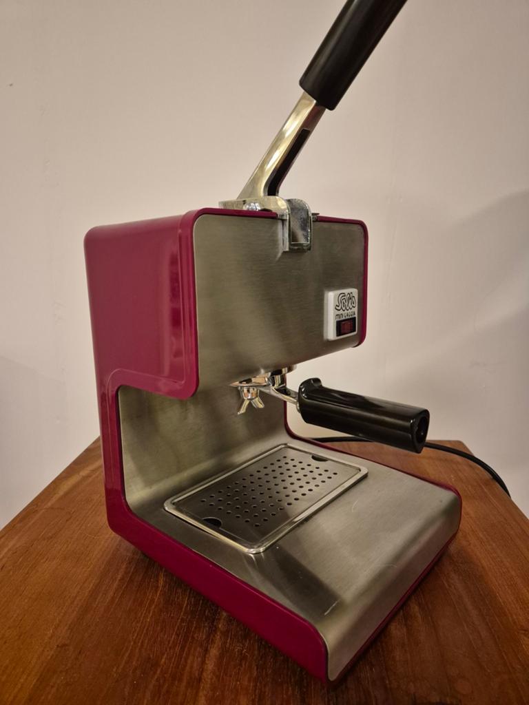 Gaggia Mini Hevelmachine 1970's in topstaat, Espresso apparaat, Micky Beans, Ophalen of Verzenden, Zo goed als nieuw