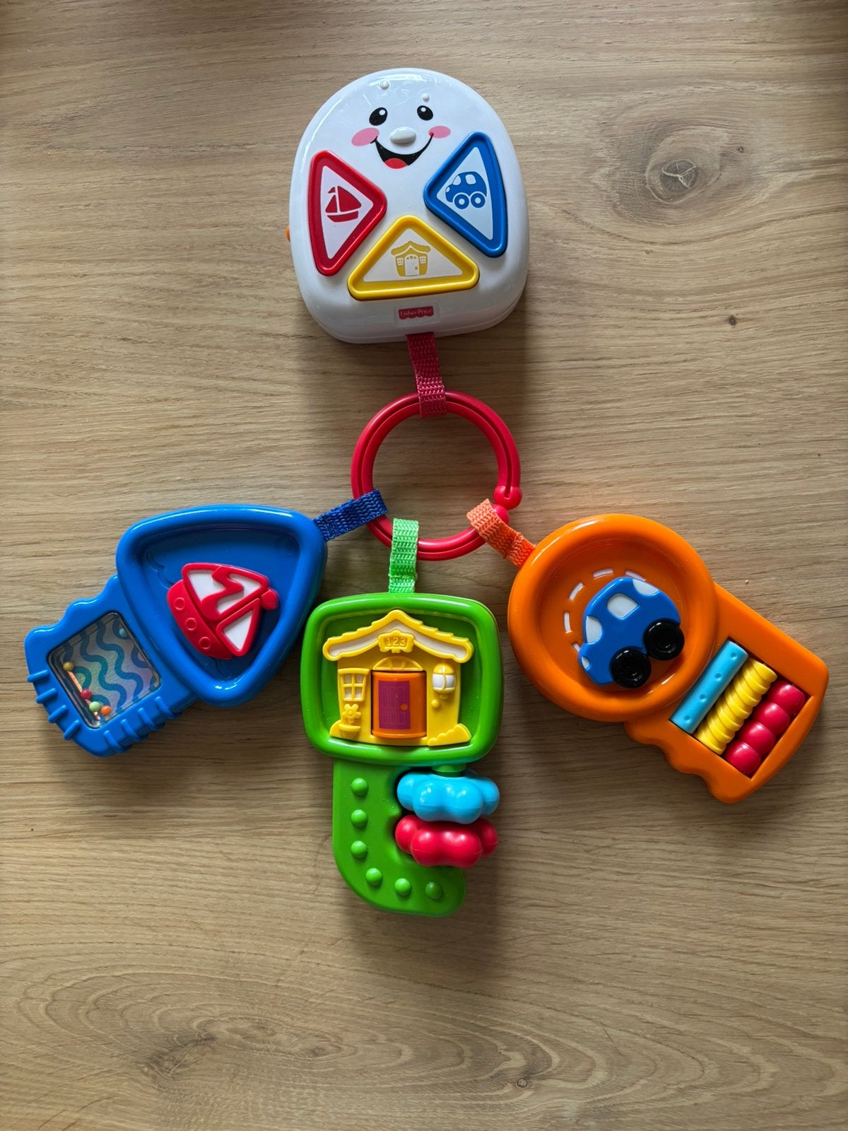 Fisher Price (baby)sleutelhanger/sleutels met activiteiten, Ophalen of Verzenden, Zo goed als nieuw, Overige typen